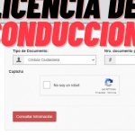 consultar mi licencia de conducir