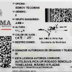 licencia de conducir colima