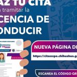 sacar cita para licencia de conducir cd juárez